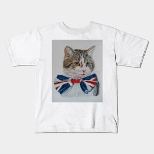 Larry the Downing Street Cat Kids T-Shirt